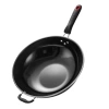 Fábrica al por mayor pearl true no-rust wok wok wok esmalte wok stand de piso happy jiangho utensilios de cocina comercio exterior wok Item Picture
